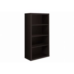 11.75" x 23.75" x 47.5" Cappuccino Particle Board Adjustable Shelves  Bookshelf (Pack of 1)